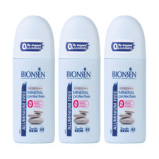 3x Bionsen Aluminum-Free Deodorant Pump Spray for Sensitive Skin