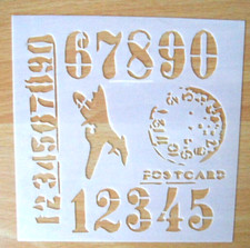 CARD DIY CRAFT STENCILS SPRAY