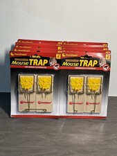 10 x Twin Wooden Mouse Traps