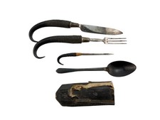 Antique Set of Rustic Cutlery