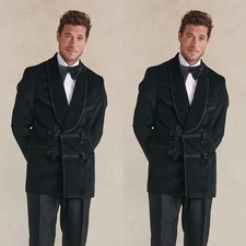 Black Velvet Men Smoking