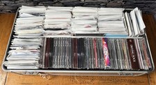 Bundle Job Lot DJ Case With Over 300 CD's Playlists Dancehall 80's 90's