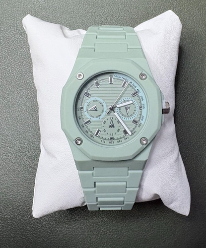 Unisex green watch silicone - unisex,