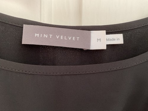 Gorgeous mint velvet black - velvet,