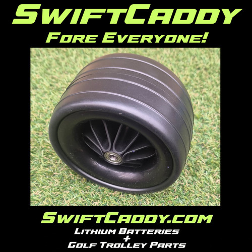Golf trolley front - , wheel