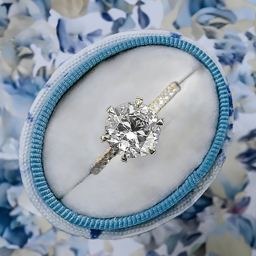Engagement diamond ring igi - diamond,