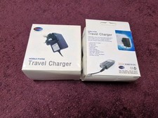 2x Sony Ericsson T28 Travel Charger  Opened Never Used For Vtg Phone UK plug