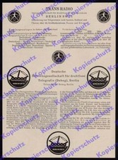 Advertising trans radio Debeg