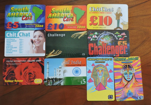 Assorted phonecards uk - phonecards,
