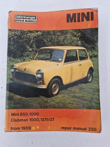 Austin mini intereurope - intereurope, manual