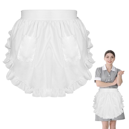 Qtmmc half white apron - qtmmc,