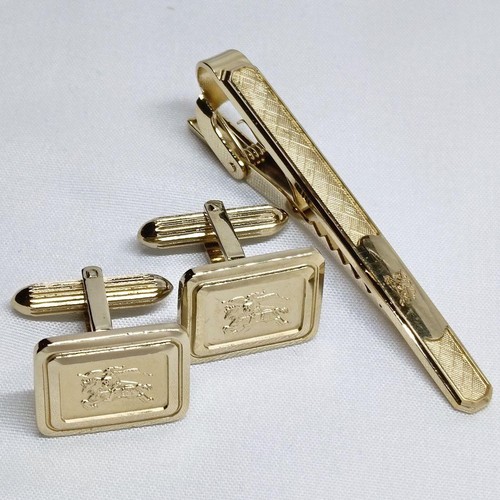 Burberrys cufflinks tie pin - burberrys,