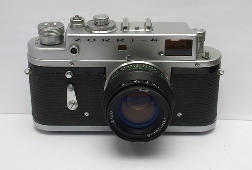 Zorki 35mm rangefinder with - zorki,