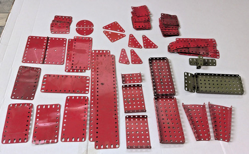 Vintage meccano red green - meccano,