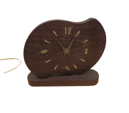 30s 40s electric mantel clock - mantel,