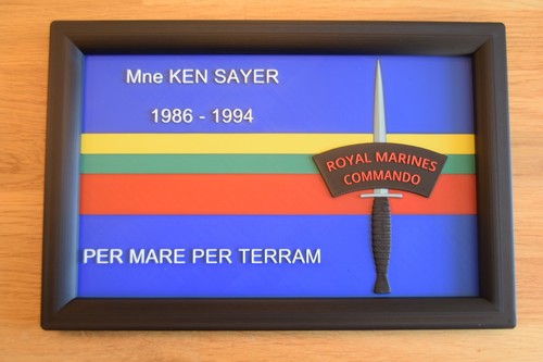 Personalised royal marines - personalised,