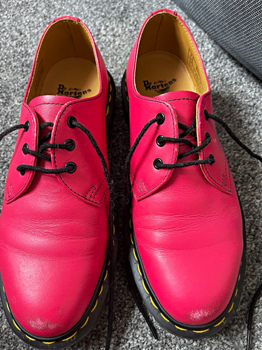 Martens pink leather - dr.,