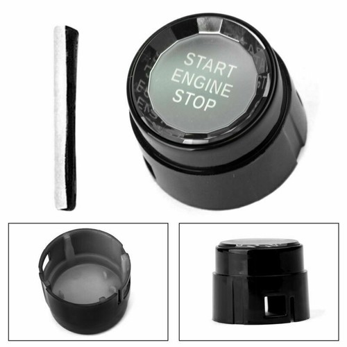 Black start stop engine - black, push