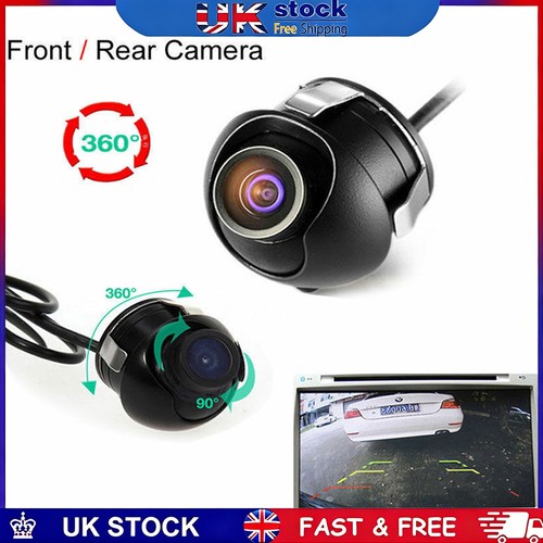 Rotating car rear view - rotating, hd