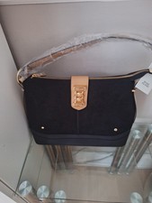 River Island Black Slouch Handbag BNWT