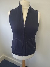 Dash Navy Cotton Blend Zipped