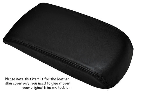 Black stitching leather - black,