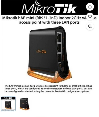Mikrotik hap mini - mikrotik, rb931
