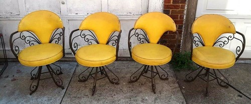 Seng swivel tub chairs set - 4,