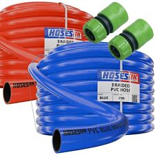 DRINKING WATER HOSE PIPE WITH 2 CONNECTORS CARAVANS MOTORHOMES ALL LENGTHS