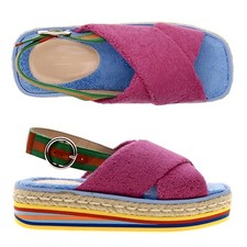 Gucci Terry Platform Sandals