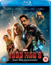 Iron Man 3 Blu-Ray (2013)