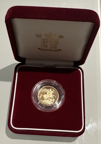 2004 gold proof half - 2004, sovereign