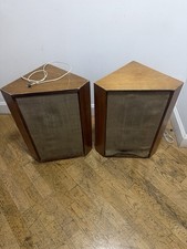 Vintage Wooden Corner Speakers