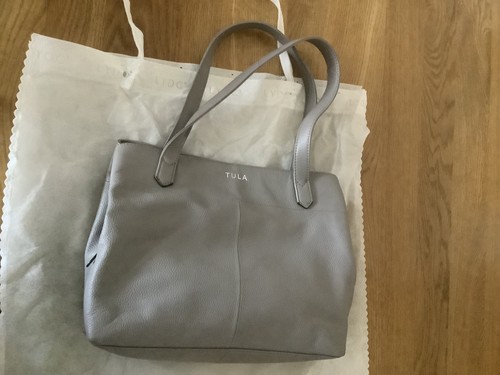 Tula grey leather handbag - ,, new