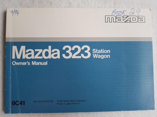 Mazda 323 station wagon car - mazda,