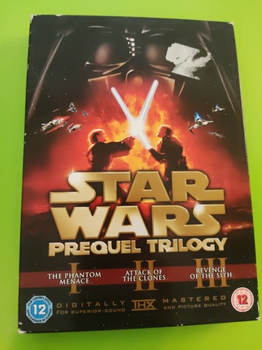 Star wars prequel trilogy dvd - wars,