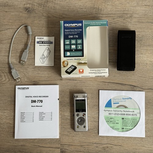 Olympus 770 digital voice - olympus,