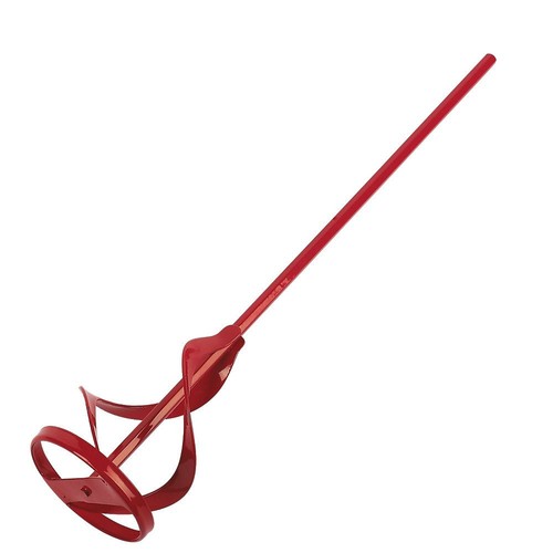 Red drill paint mixer - paint, plaster