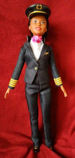 Barbie Virgin Atlantic Pilot Doll Career Role Mattel 2019 Unboxed Uniform Ethnic