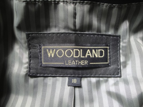Woodland leather jacket - jacket, uk