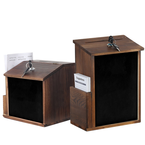 Wall mounted mail - mounted, post