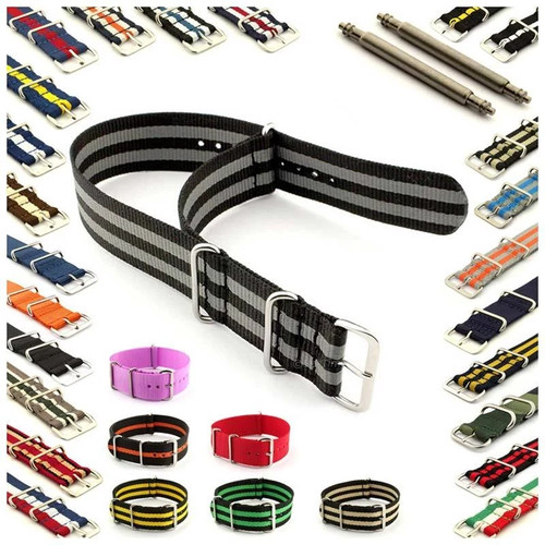 Watch strap band nylon nato - strap,