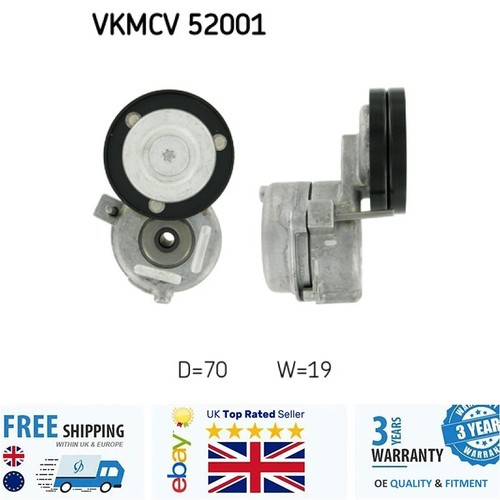 Ribbed belt tensioner for - v-ribbed,