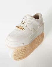 Shoes Women's New Size UK 6 BLANCO_WHITE_BLANC BAMBA JOYAS DORADAS