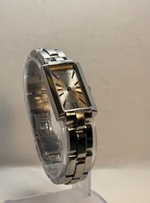 SERVICED EMPORIO ARMANI AR 5618 STAINLESS STEEL RARE CLASSIC LADIES WATCH Tested