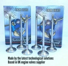 6 EXHAUST VALVES FIT TO TOYOTA