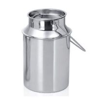 Indian Stainless Steel Milk Storage Can with Lid, free shipping