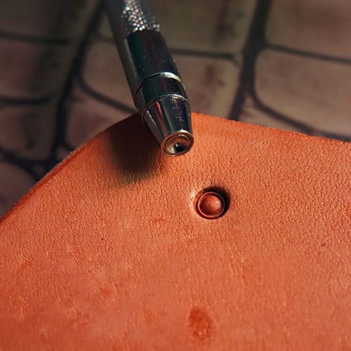 Stainless steel leather craft - stainless,