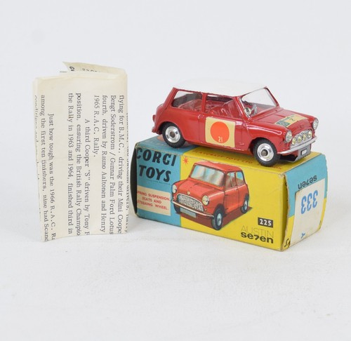 Corgi toys 333 - cooper, s