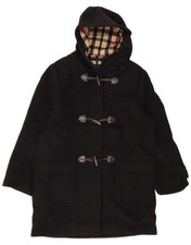 DAKS Womens Hooded Duffle Coat